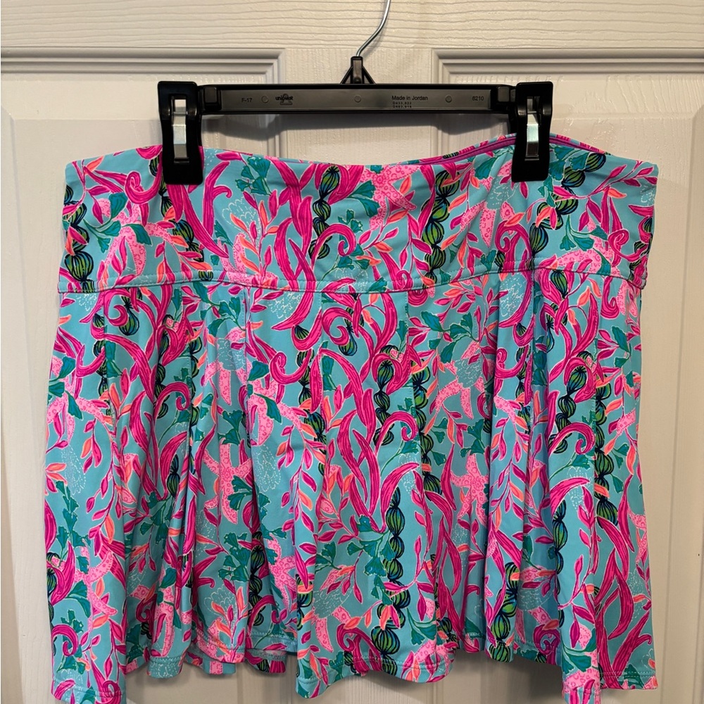 Lilly Pulitzer Luxletic skirt L NWOT